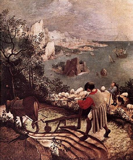 Pieter Bruegel the Elder Landscape with the Fall of Icarus